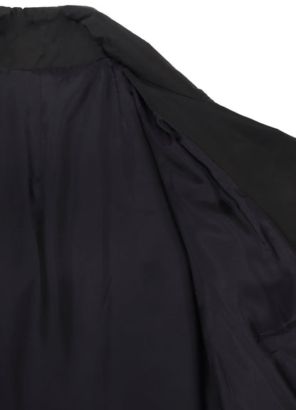 BACK PRINTED HORIZONTAL PADDED STAND JACKET