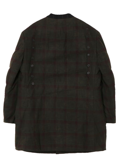 MADRAS INK 3 BUTTONS JACKET WITH LINER