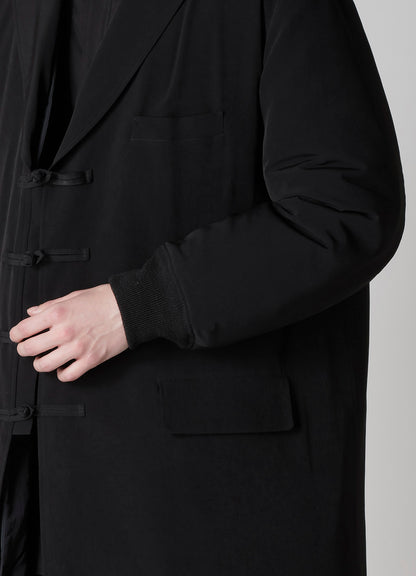 Ta TUXEDO RIB COMBINATION PEAKED JACKET