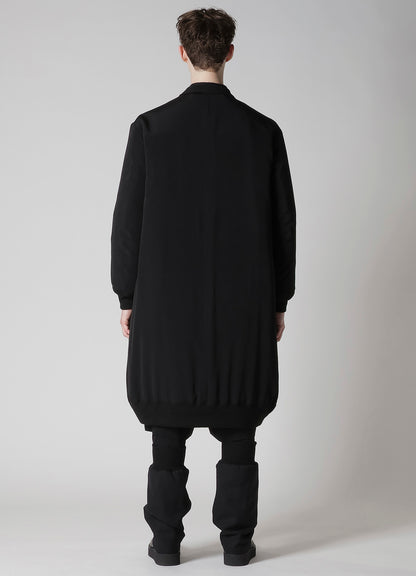 Ta TUXEDO RIB COMBINATION PEAKED JACKET