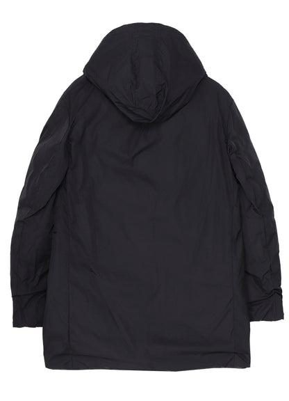 NYLON TAFFETA DIAGONAL DOWN JACKET