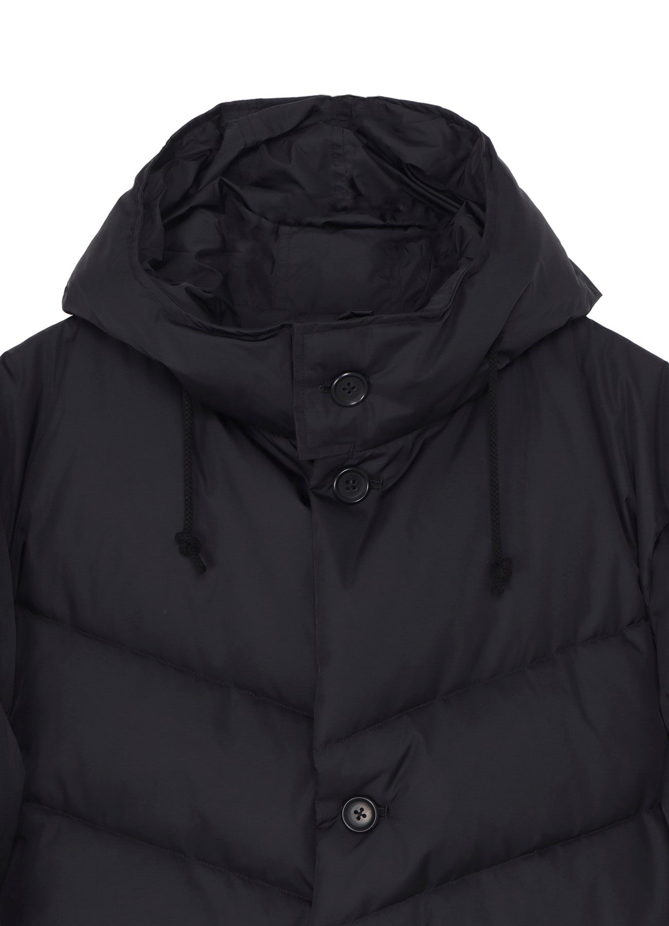 NYLON TAFFETA DIAGONAL DOWN JACKET