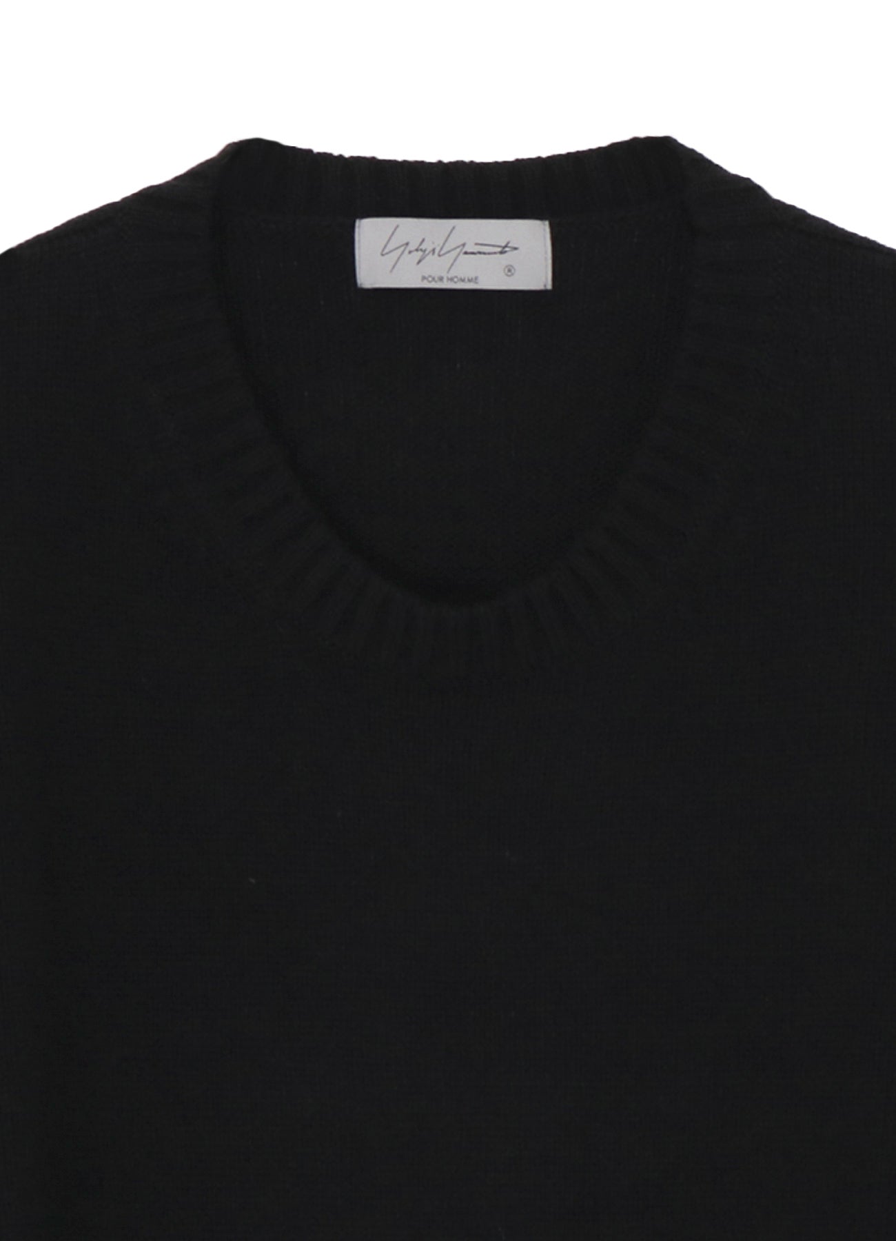 7G1P PLAIN STITCH WITH STRING STRING ROUND NECK PO