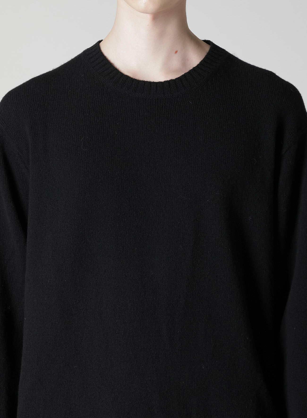 7G1P PLAIN STITCH WITH STRING STRING ROUND NECK PO