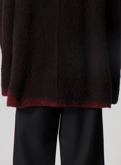 3G1P PLAIN STITCH GRADATION ROUND NECK PO