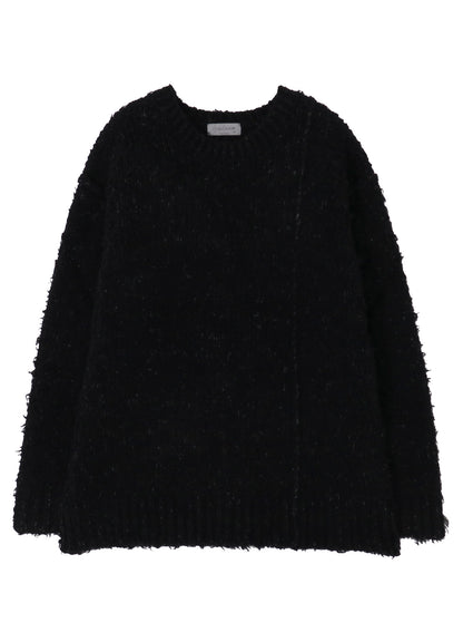 3G1P BRUSHED PLAIN STITCH ROUND NECK PO