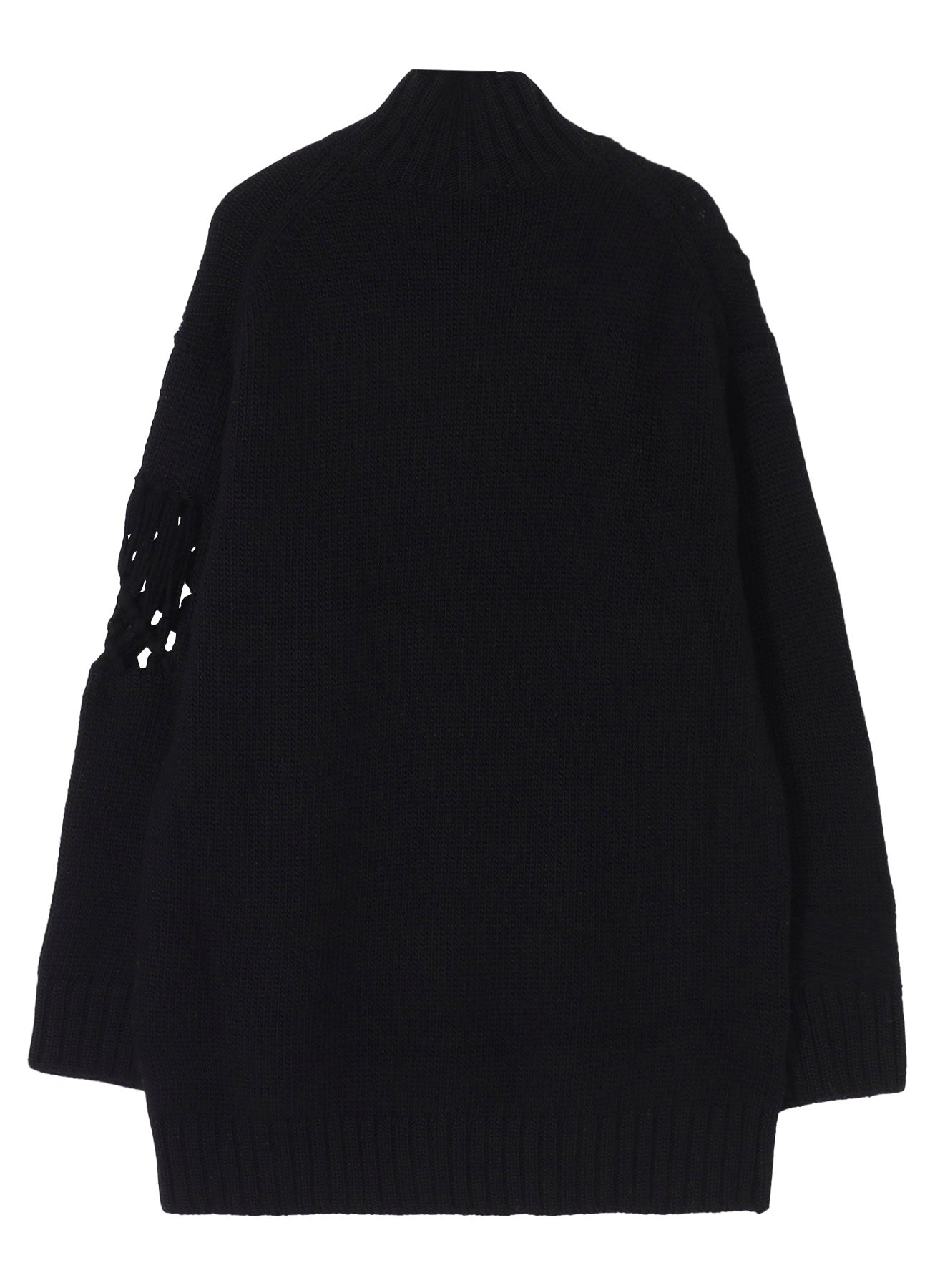 STITCHING MACRAME DETAIL HIGH NECK PO