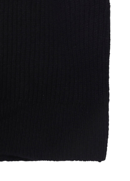 HIGH-NECK ZIP CARDIGAN