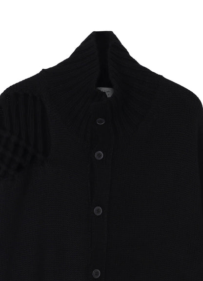 STITCHING MACRAME TURTLE CARDIGAN