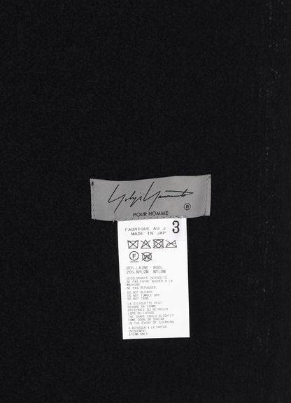 WOOL/NYLON KNIT SCARF