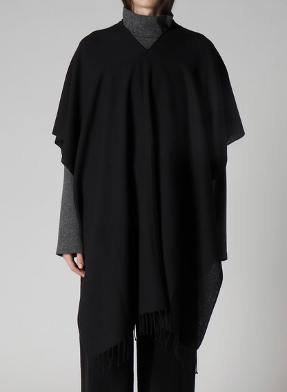 2/48W TWILL WEAVE 2 WAY PONCHO SCARF
