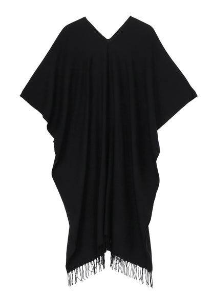 2/48W TWILL WEAVE 2 WAY PONCHO SCARF