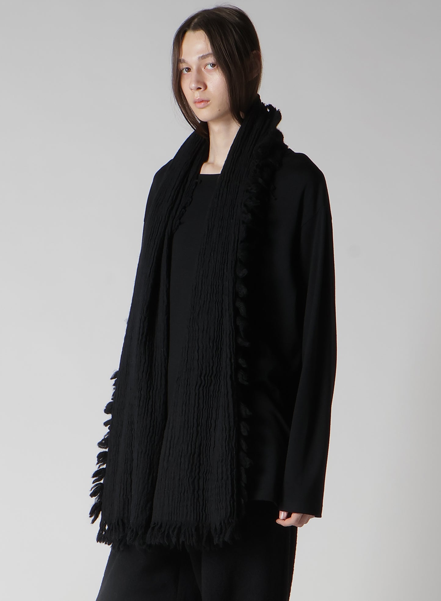 W FLAT/W SLUB WILLOW SCARF
