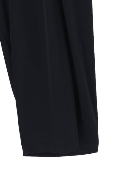 WOOL GABARDINE 12 TUCKS PANTS