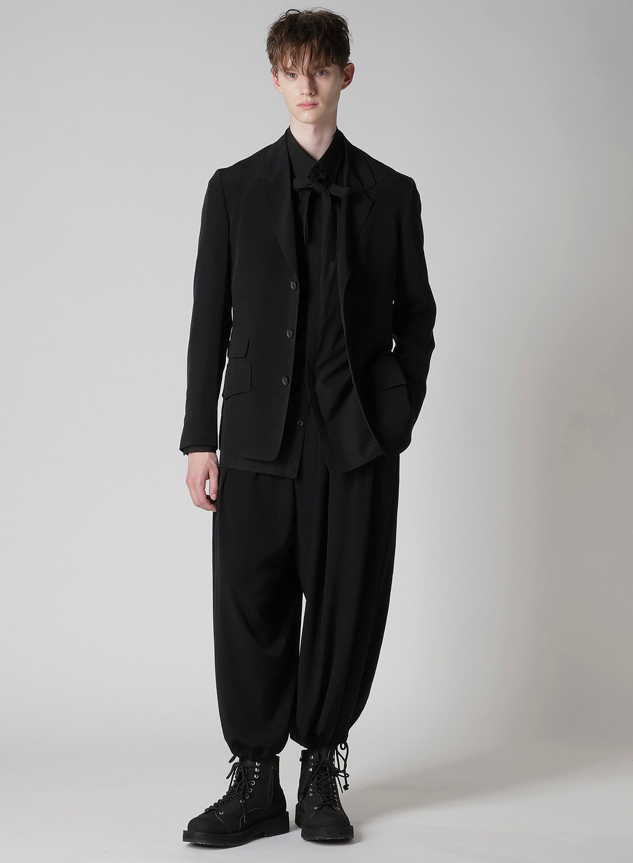 Ta TUXEDO STANDARD BALLOON PANTS