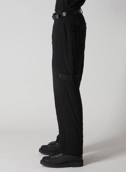 Ta TUXEDO TAB DETAIL PADDED PANTS