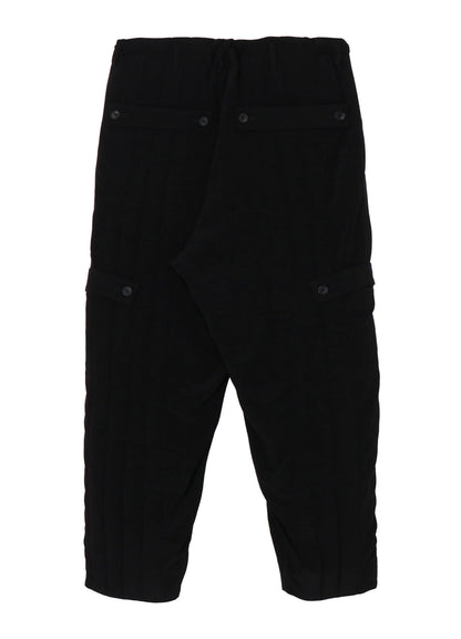 Ta TUXEDO TAB DETAIL PADDED PANTS