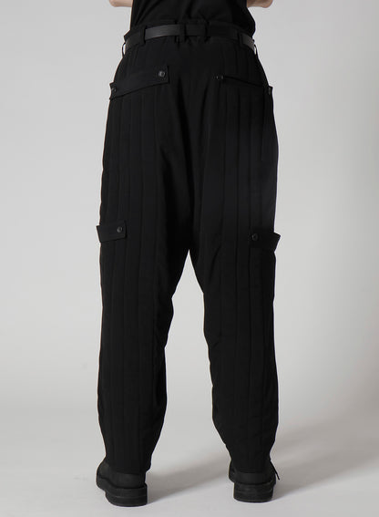 Ta TUXEDO TAB DETAIL PADDED PANTS