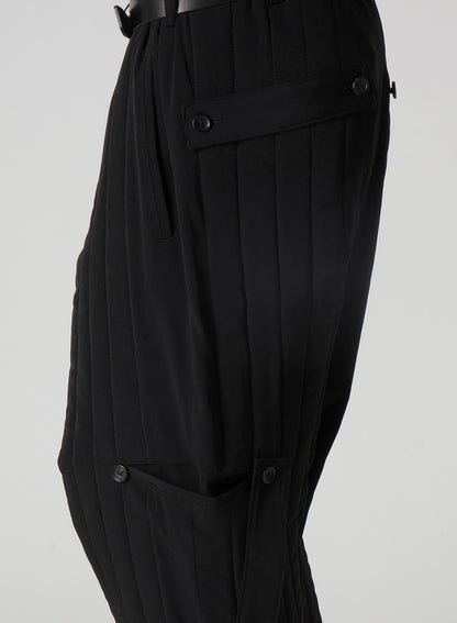 Ta TUXEDO TAB DETAIL PADDED PANTS