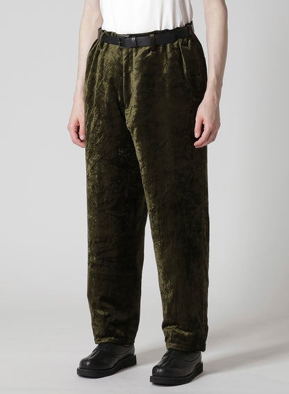 BELL KHAKI HEM STRING PANTS WITH LINER