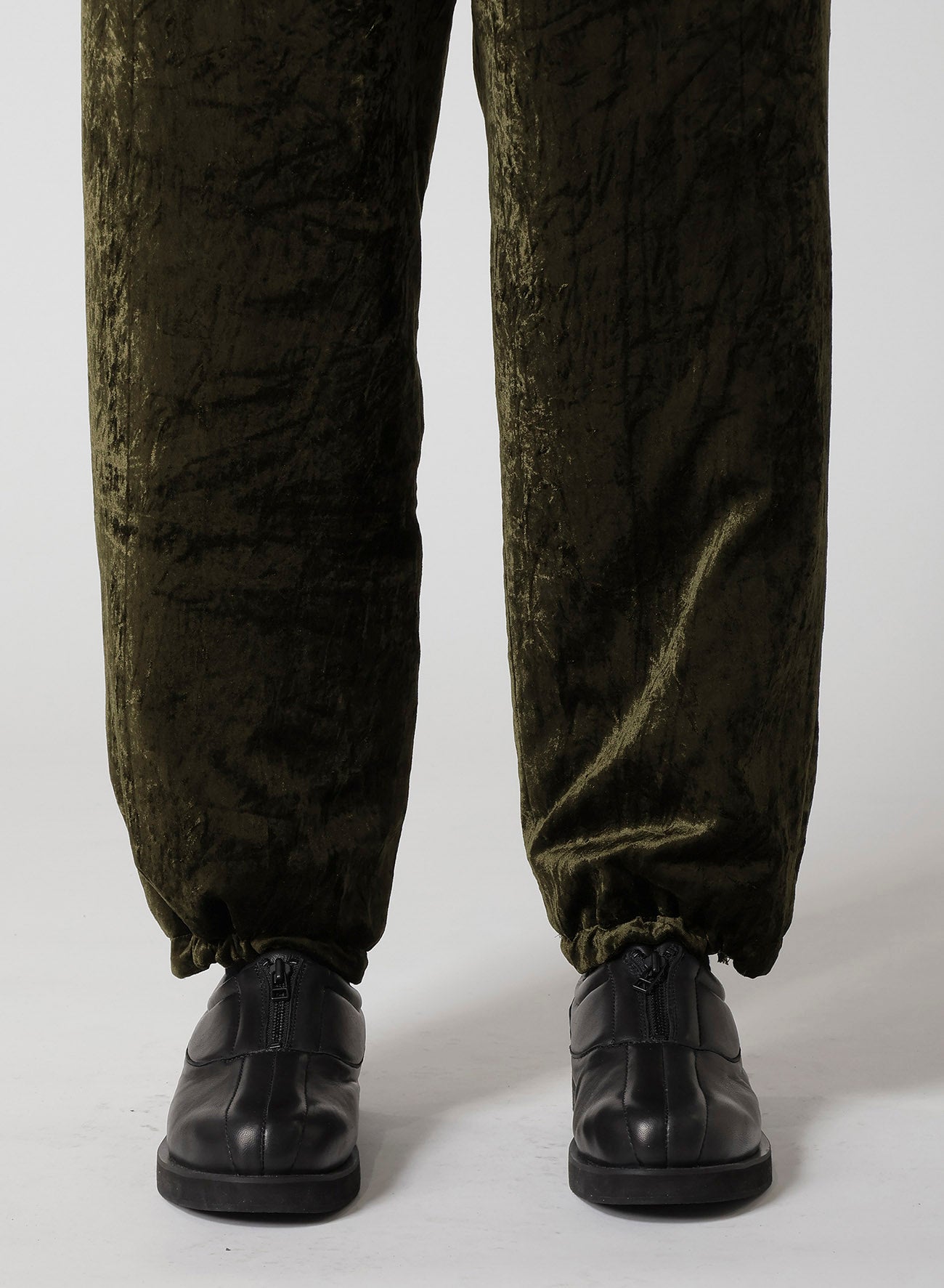 BELL KHAKI HEM STRING PANTS WITH LINER