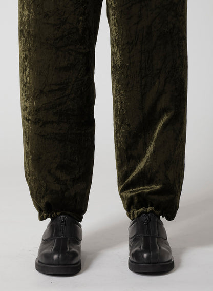 BELL KHAKI HEM STRING PANTS WITH LINER