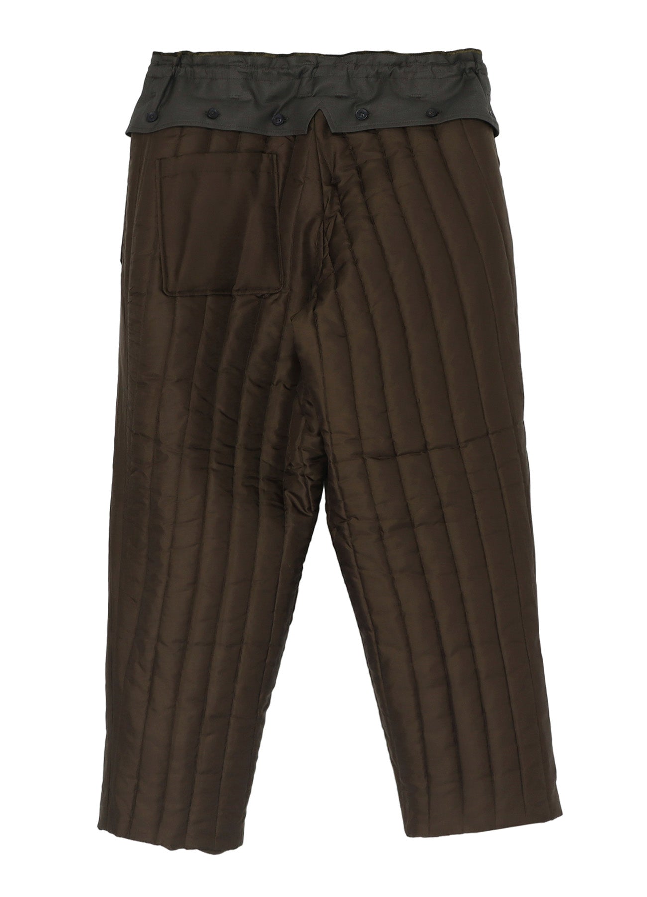 BELL KHAKI HEM STRING PANTS WITH LINER
