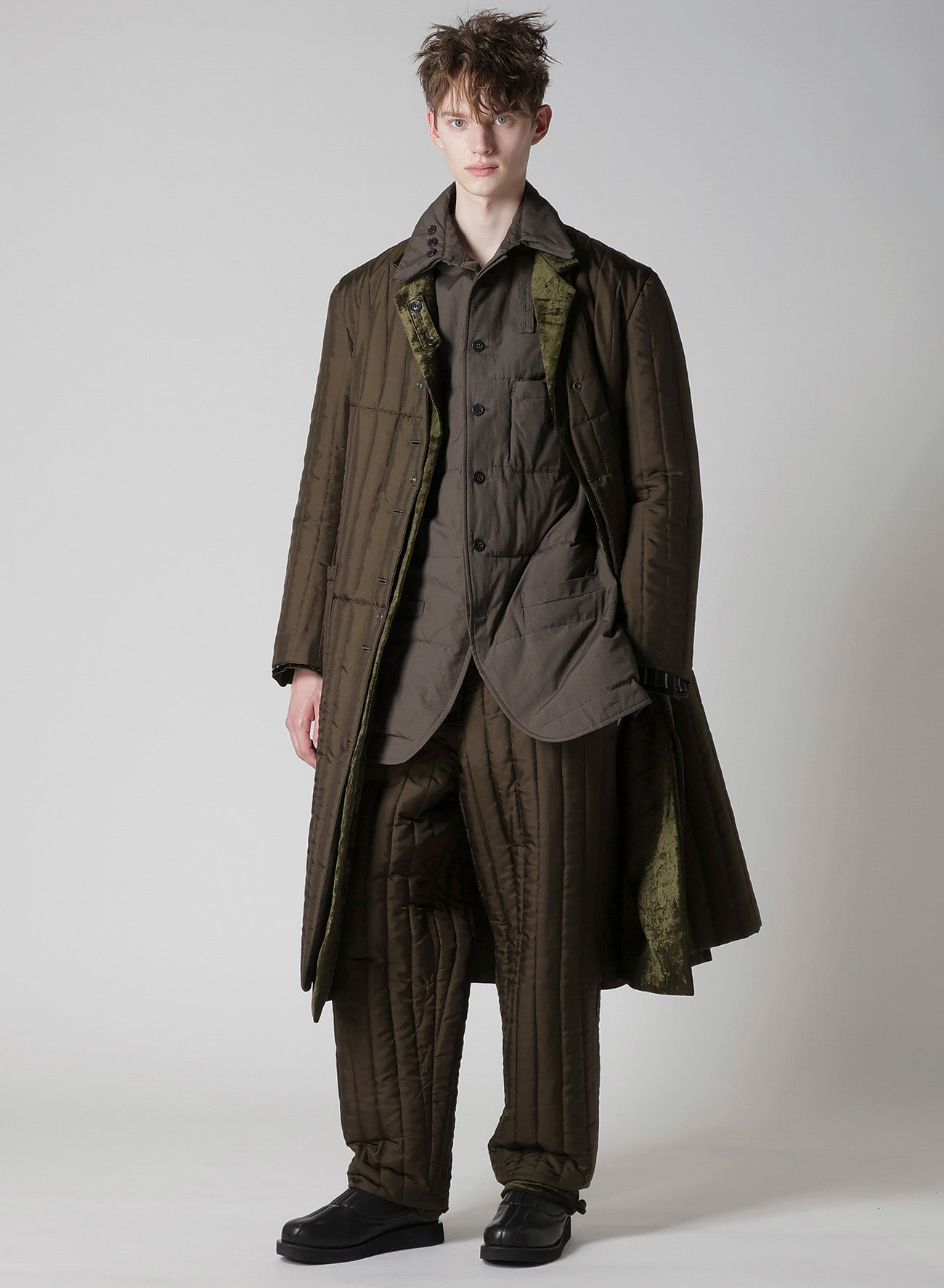 パンツ 1990s yohji yamamoto stripe buggy slacks FaAUv9r2QFBq.jpg?width=768