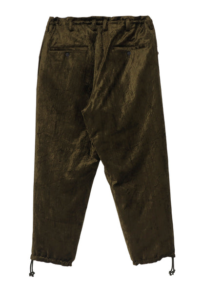 BELL KHAKI HEM STRING PANTS WITH LINER