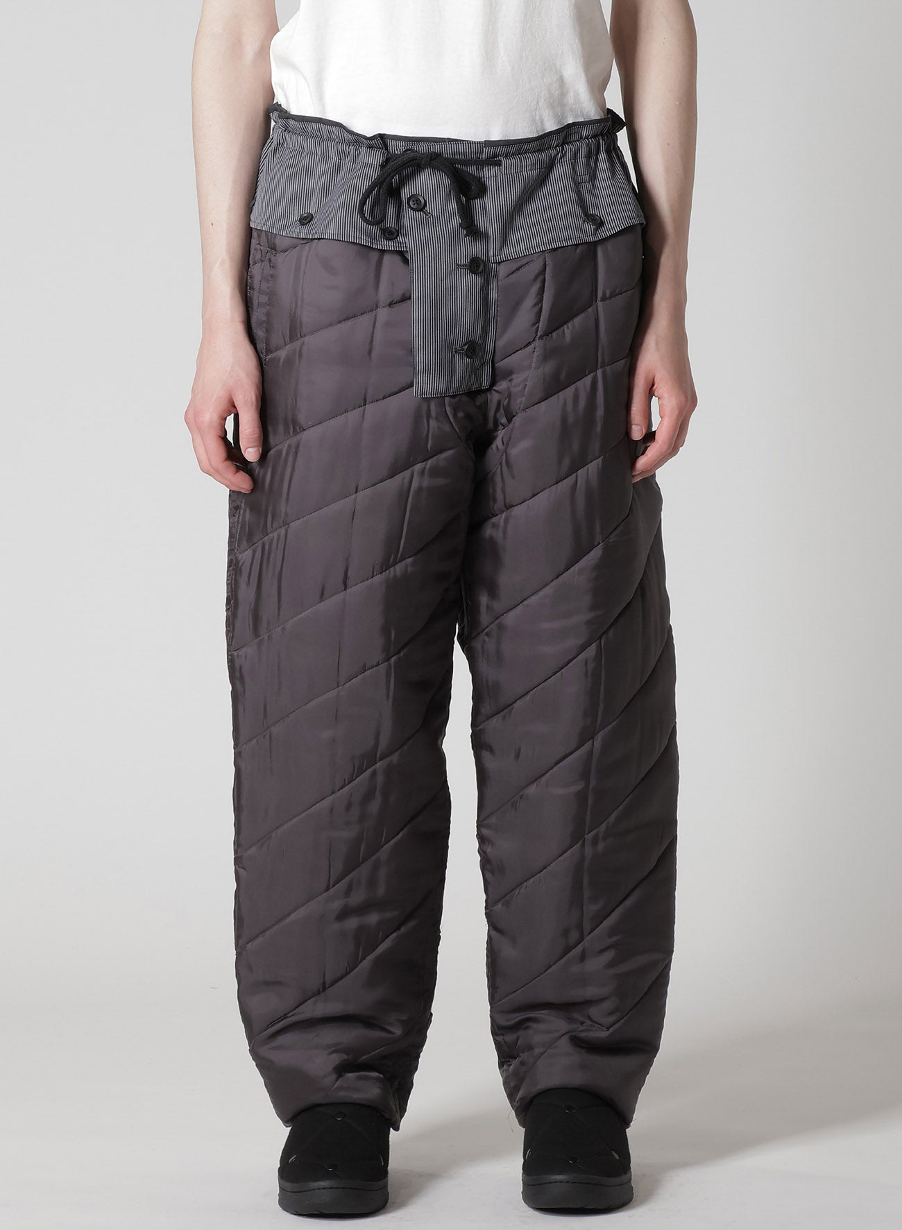 WOMAN PRINTED SIDE POCKET PANTS WITH LINER