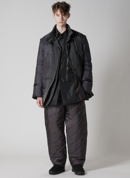 WOMAN PRINTED SIDE POCKET PANTS WITH LINER