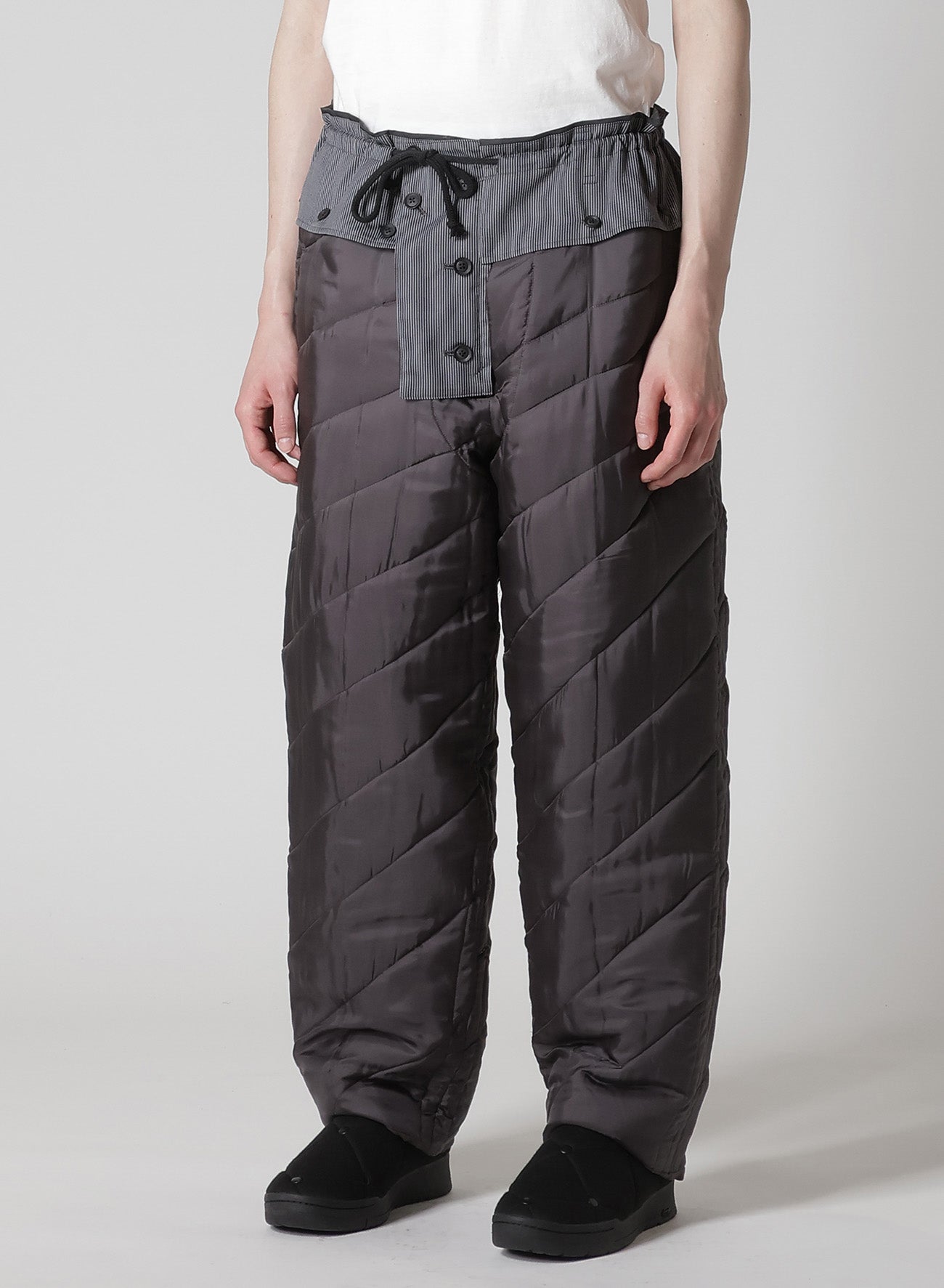 WOMAN PRINTED SIDE POCKET PANTS WITH LINER