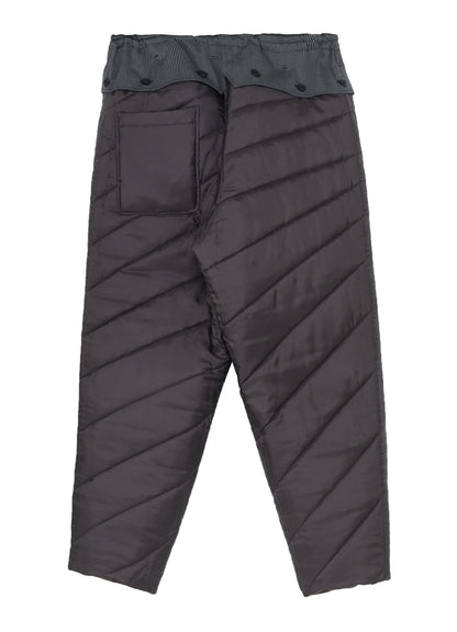 WOMAN PRINTED SIDE POCKET PANTS WITH LINER