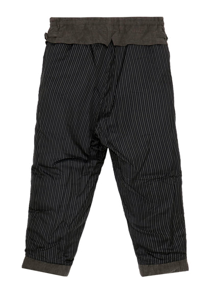 COTTON LINEN SHEETING  HORIZONTAL PADDED PANTS