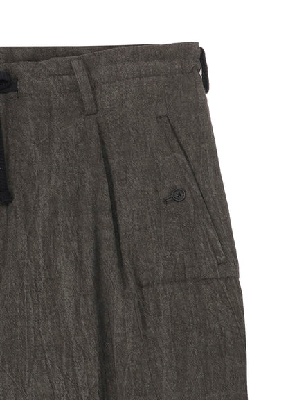 COTTON LINEN SHEETING  HORIZONTAL PADDED PANTS
