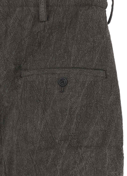 COTTON LINEN SHEETING  HORIZONTAL PADDED PANTS
