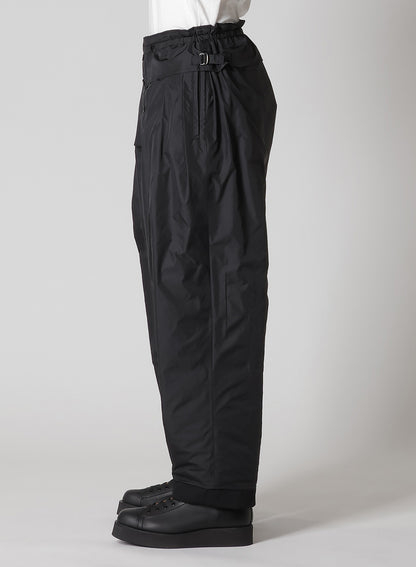 WOOL GABARDINE OUTER POCKET PANTS
