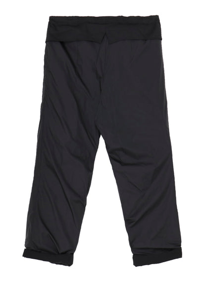 WOOL GABARDINE SIDE PADDED PANTS