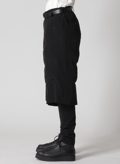 Ta TUXEDO PADDED SHORT PANTS