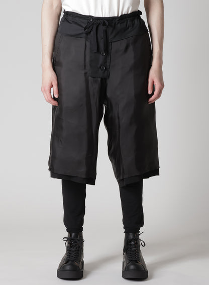 Ta TUXEDO PADDED SHORT PANTS