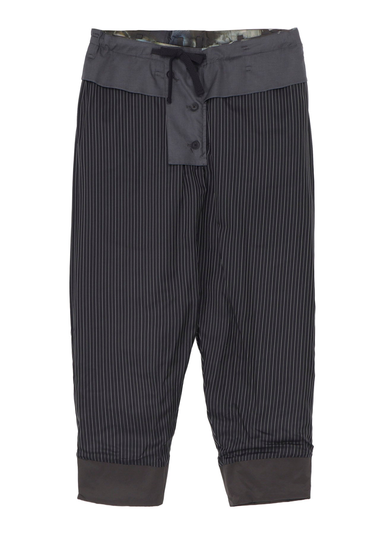 COLOR ADJUSTMENT PRINTED PADDED PANTS