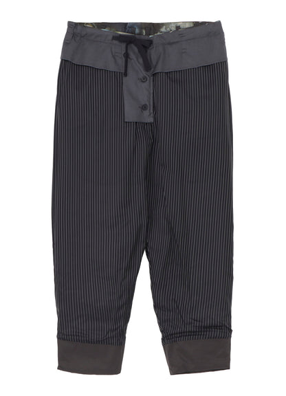 COLOR ADJUSTMENT PRINTED PADDED PANTS