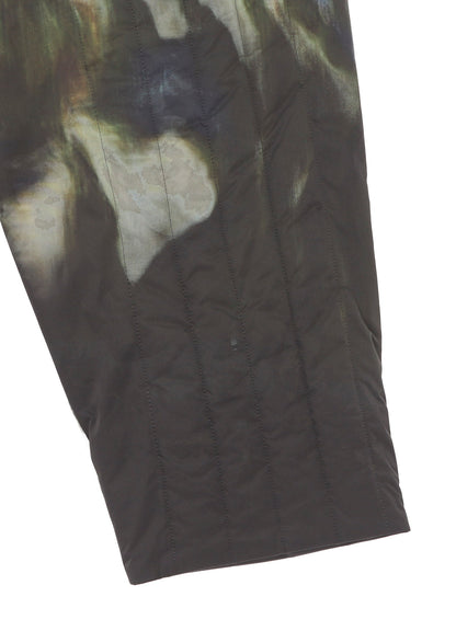COLOR ADJUSTMENT PRINTED PADDED PANTS
