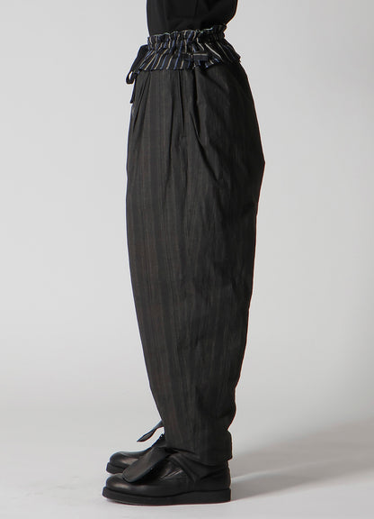 DIAGONAL FPADDED PRINTED PANTS