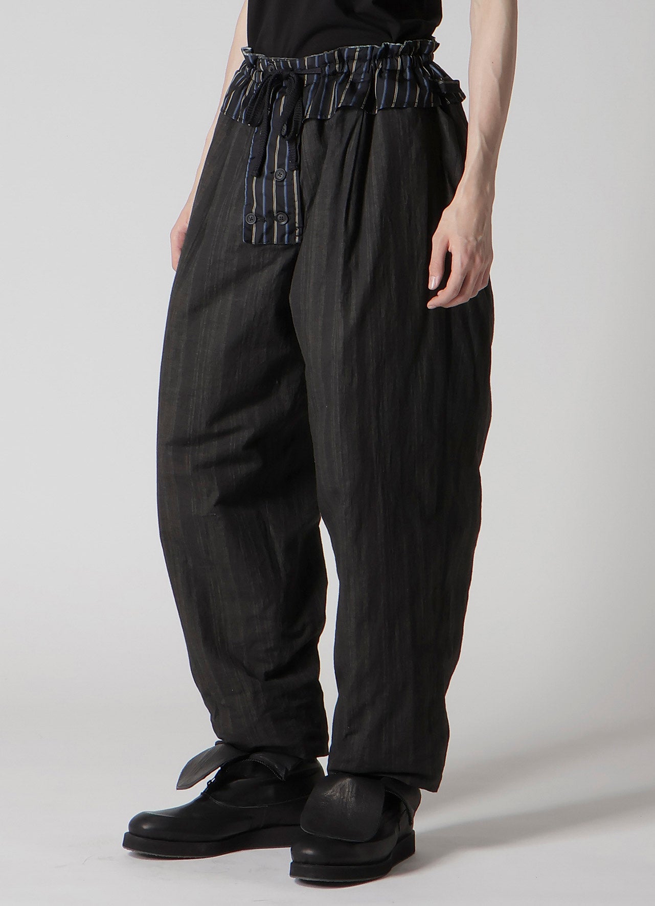 DIAGONAL FPADDED PRINTED PANTS