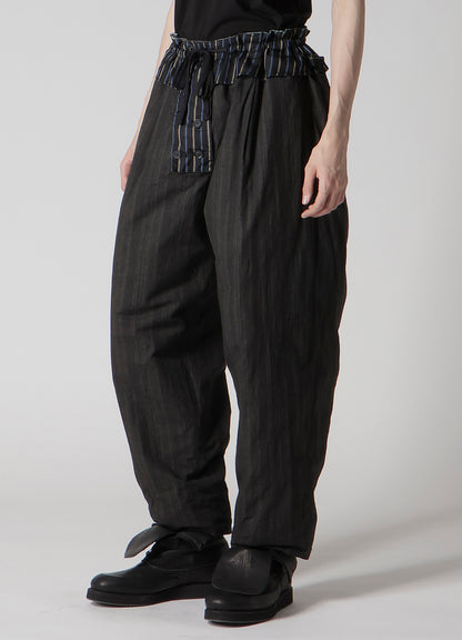 DIAGONAL FPADDED PRINTED PANTS
