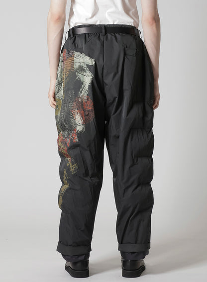 KNEE TAB PADDED PRINTED PANTS