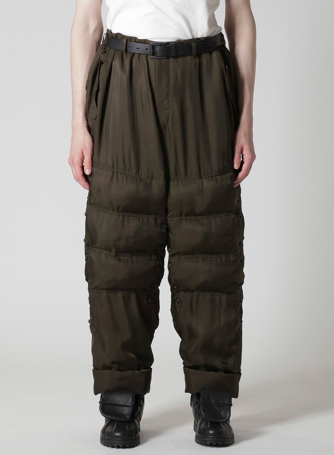 KHAKI CU TWILL PADDED PANTS