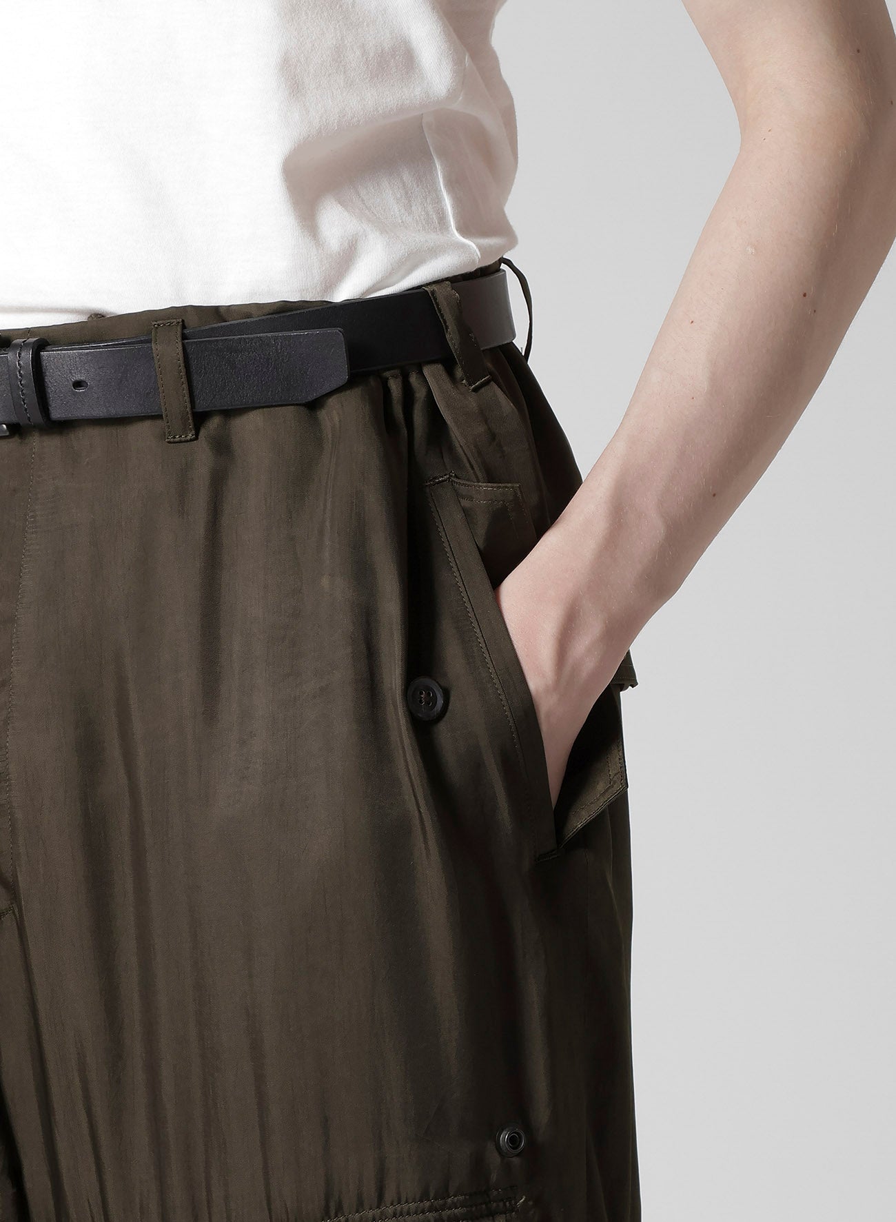 KHAKI CU TWILL PADDED PANTS