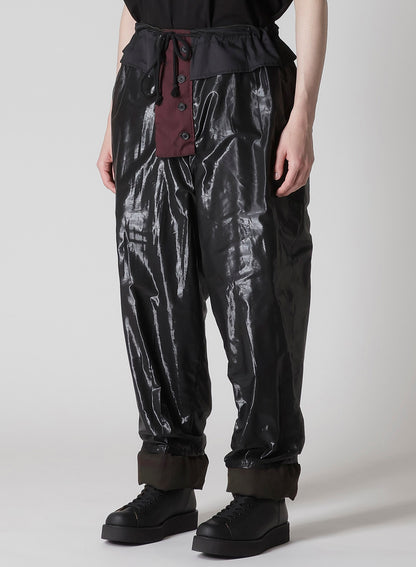 I MADRAS INK-D PLAID GUSSET PKT PANTS